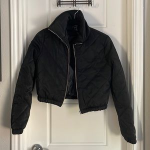 Cropped puffer Jacket